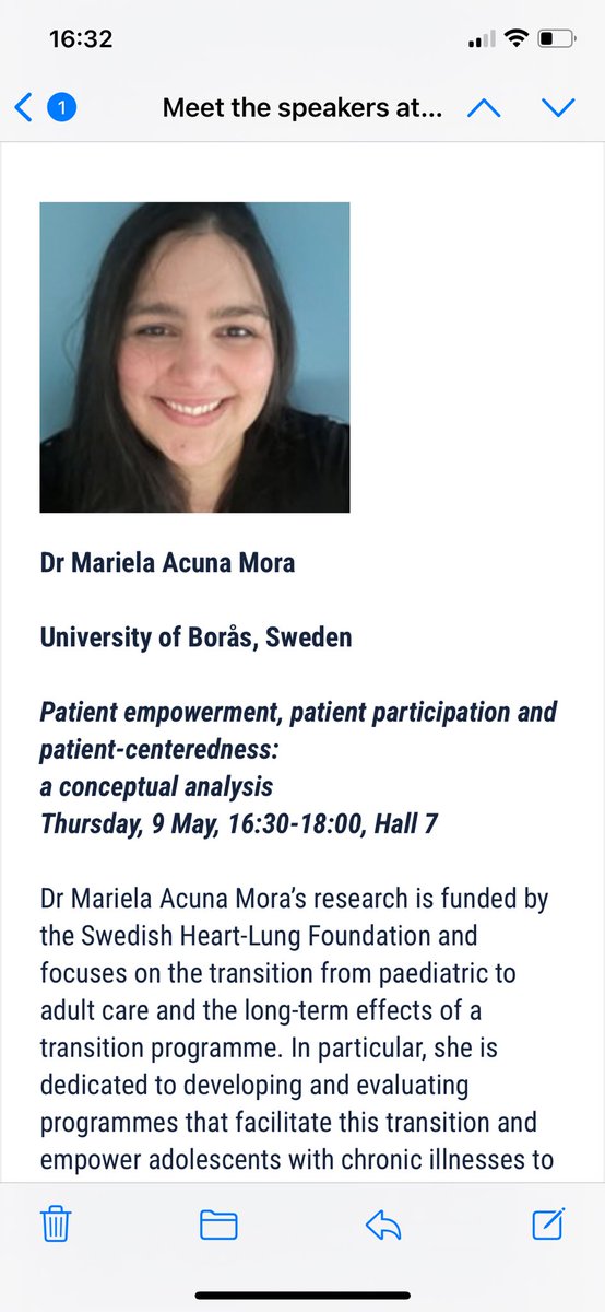 Have you registered to @AEPCcongenital Meeting happening in Porto? Yours truly will be presenting ⬇️ Patient empowerment, patient participation and patient centeredness: 📌How do these concepts differ between each other? 📌And do we work with them clinically?