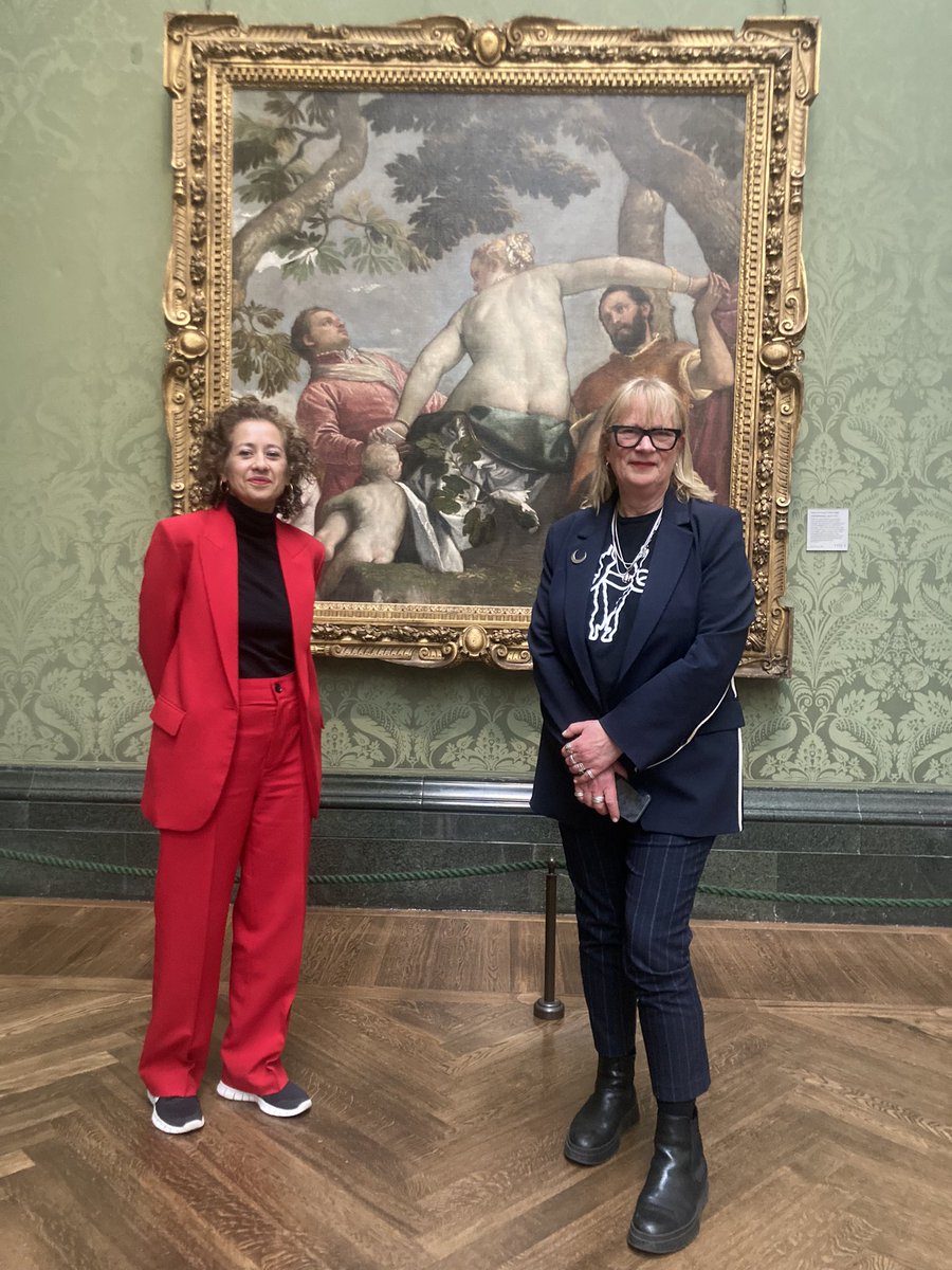 @NationalGallery @julian_may Asking everyone about their fave painting in the @NationalGallery. @loubuck01 chose Veronese’s big, bold Unfaithfulness