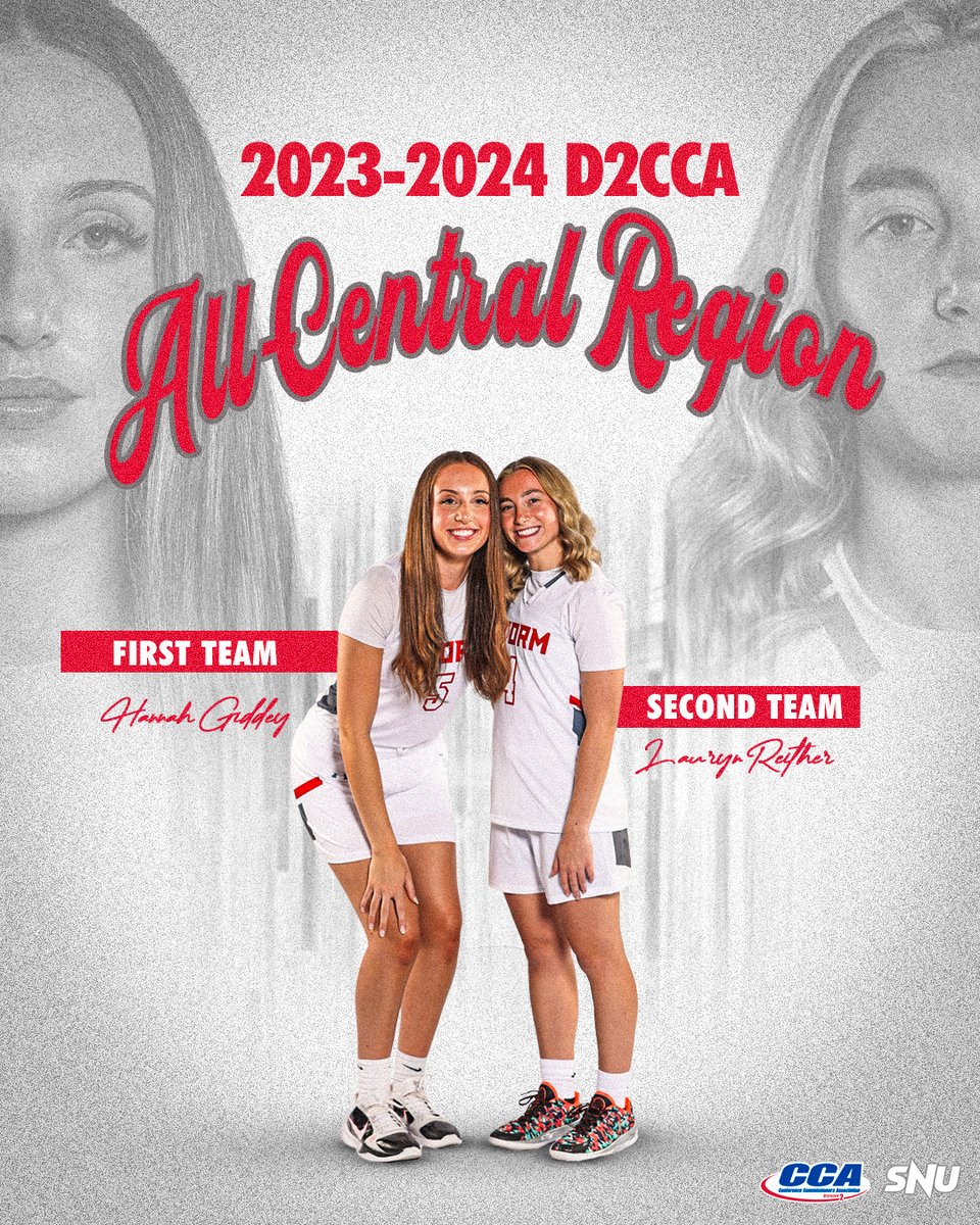 𝑮𝑶𝑨𝑻 𝒔𝒊𝒈𝒉𝒕𝒊𝒏𝒈𝒔 🐐👀 Two of the Region's 𝐁𝐄𝐒𝐓! Congrats to @SNUwbb 's @HannahGiddey and @LaurynReither for their All-Central Region honors! 🥇 𝘼 𝙝𝒊𝙨𝒕𝙤𝒓𝙞𝒄 𝒅𝙪𝒐... 🫰 #BoltsUp⚡️
