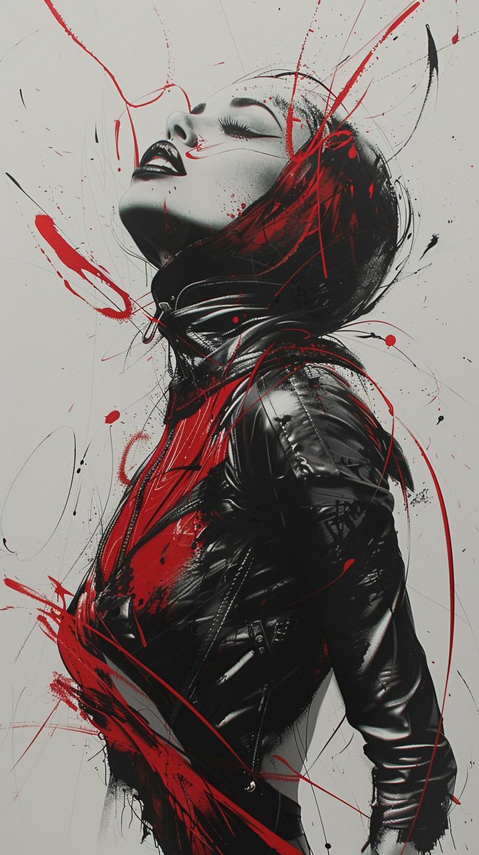 DontSmileAI's tweet photo. Black and Red #AIArtwork #aiartcommunity #ai https://t.co/hwDVkS5Xtg