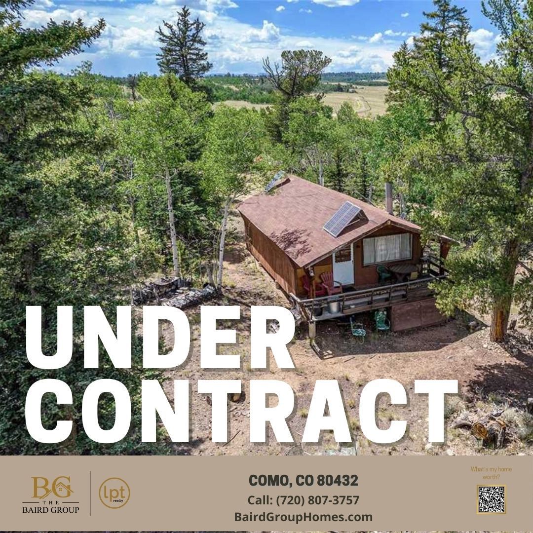 BairdRealtyCO's tweet photo. Under Contract!!! ✨🎉

Como, CO 80432

Congratulations to our clients! Selling or buying your home is a big deal, so finding someone you trust to walk you through it can make all the difference!

Call: (720) 807-3757
Visit : https://t.co/IlGnZetubl

#SellingYourHome https://t.co/FBRkhIAajB