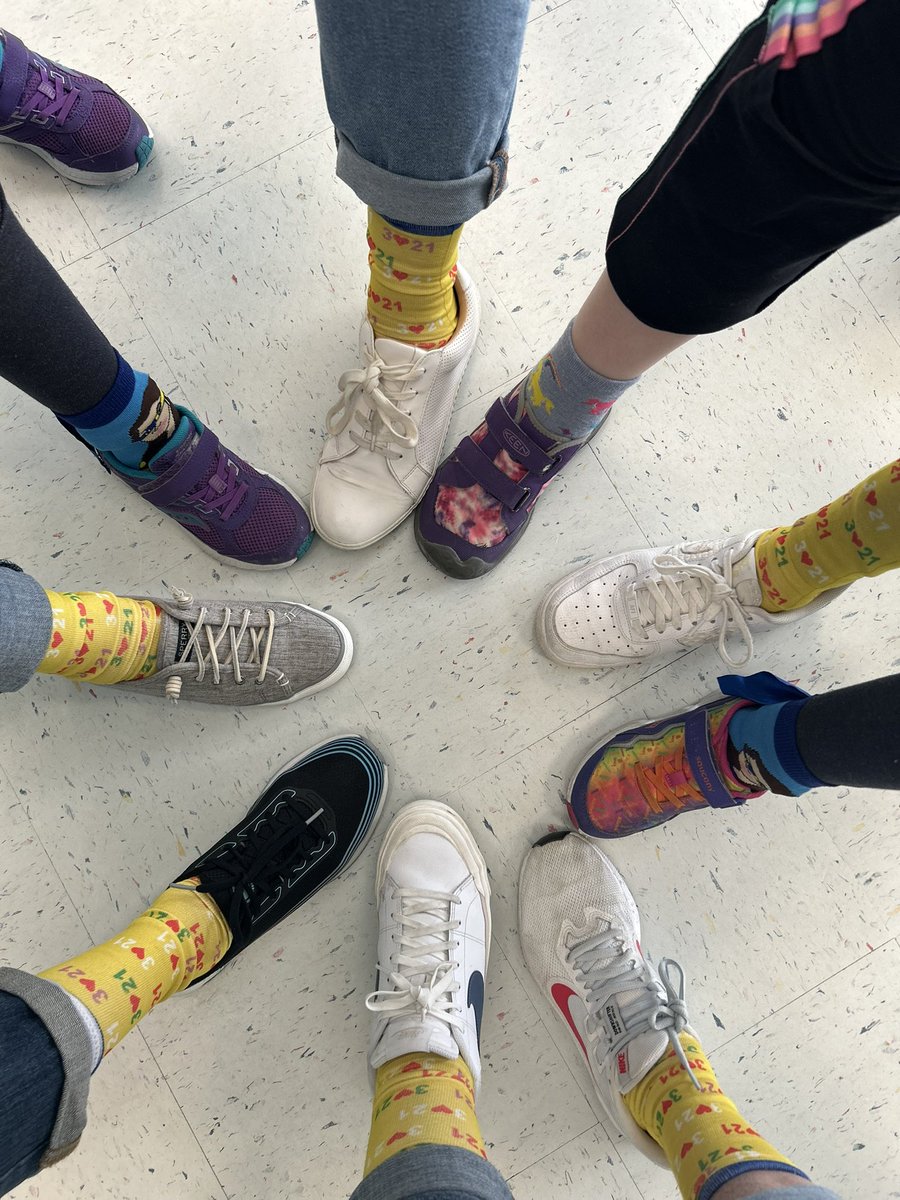 Rocking lots of socks for World Down Syndrome Day💛💙 <a href="/JohnsCrazySocks/">John's Crazy Socks</a>