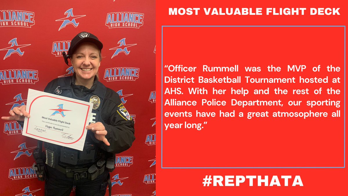 Congratulations to our March Athletic Department award winners! #RepthatA