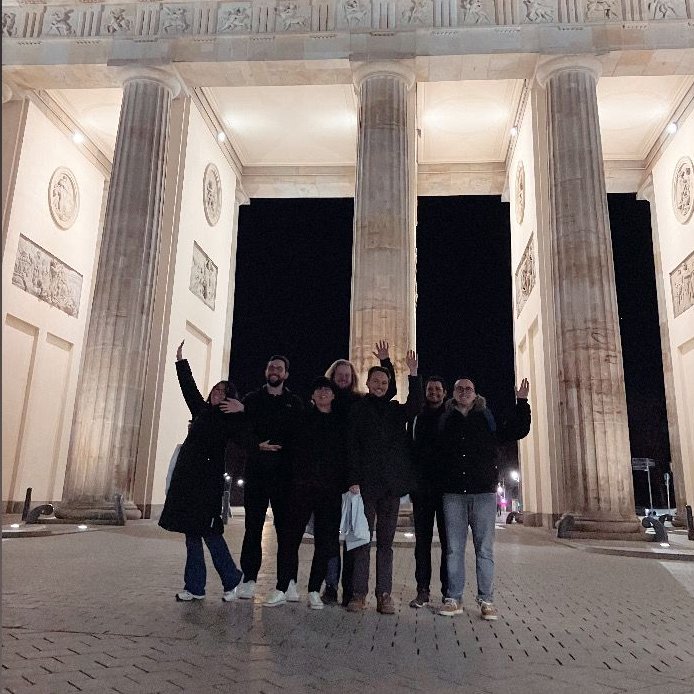 qubit_ulm's tweet photo. Our team bringing the latest discoveries to the DPG Meeting in Berlin ✨🇩🇪 Always exciting to share insights and engage in discussions with fellow enthusiasts 🤝Inspiring to witness the future of science in action #DPG2024 #Quantum https://t.co/JfAgrNifds