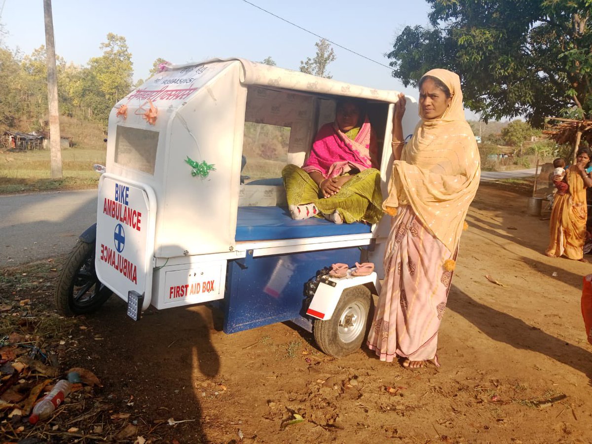 Bike Ambulance in Bilaspur…