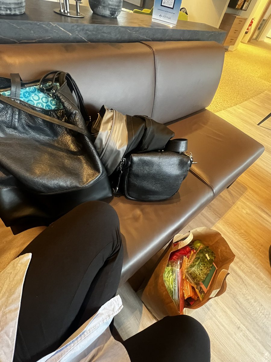 Eini og ég meina EINI gallinn við að hjóla allt frekar en að nota bíl er að vera ekki með geymsluna sem bíllinn oft verður 🤷‍♀️