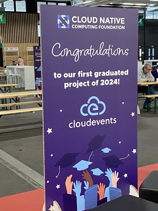 Thanks to @CloudNativeFdn for the special attention at @KubeCon_ #KubeConEU this week!