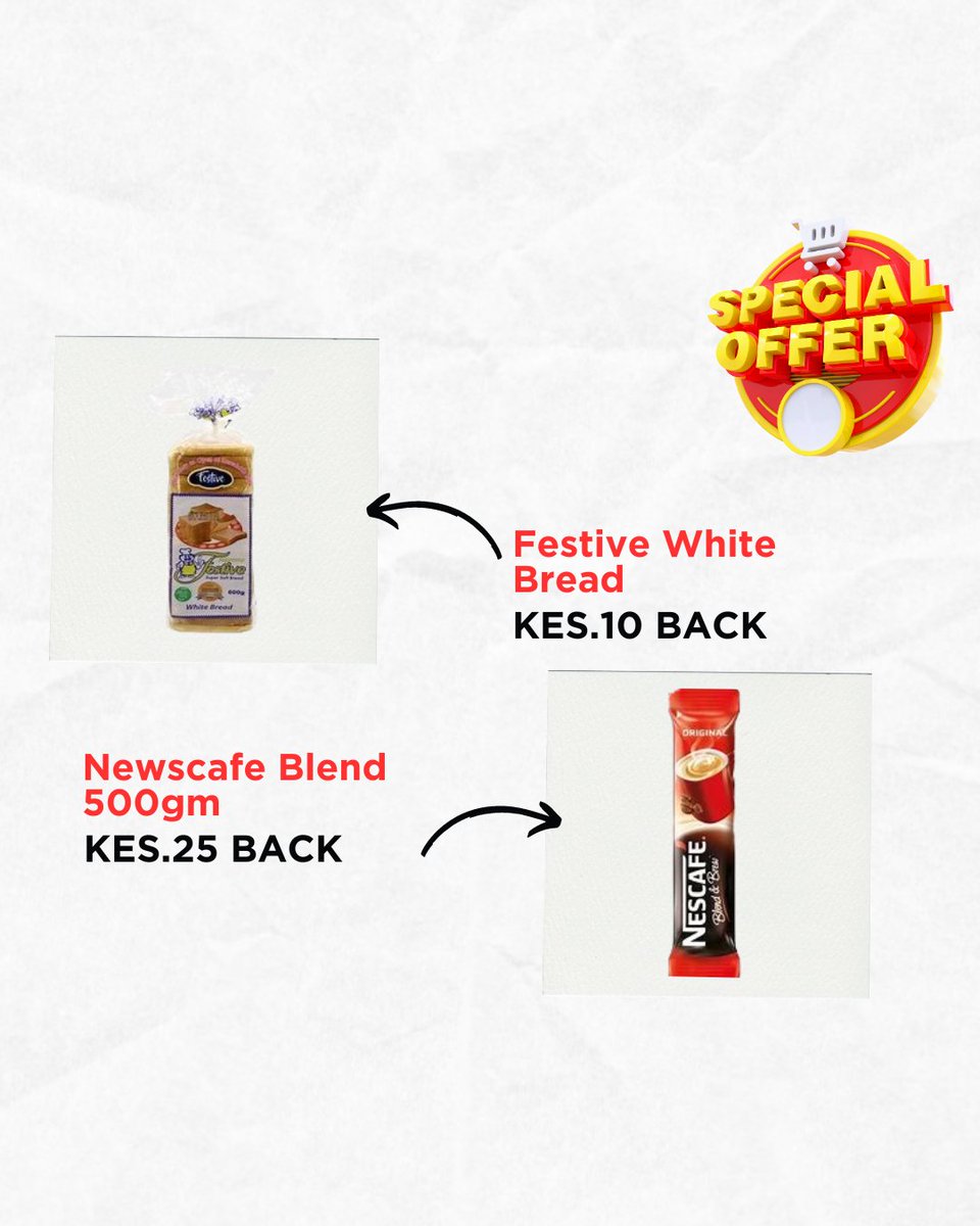 CashBackApp_Ke's tweet photo. Your weekend's breakfast combo is ready. Breakfast si Breakfast tu, fill your tummy and wallets too this weekend.
#Cashback #dealsoftheday #shopping https://t.co/TCWKHQAgEE
