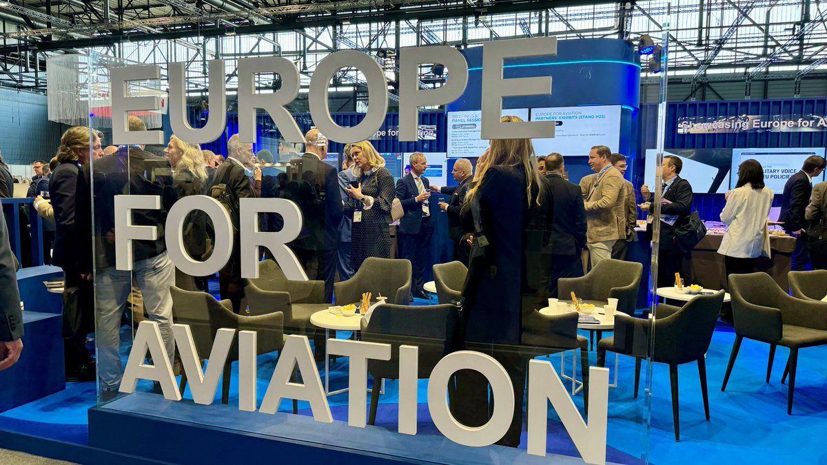 3⃣ days of #EuropeforAviation @AirspaceWorld saw •Discussions on what's next for modernising air traffic management •Preparing update of the European ATM Master Plan •Promoting ideas for more sustainable #ATM •Need to deploy #SESAR solutions ➡️europeforaviation.eu