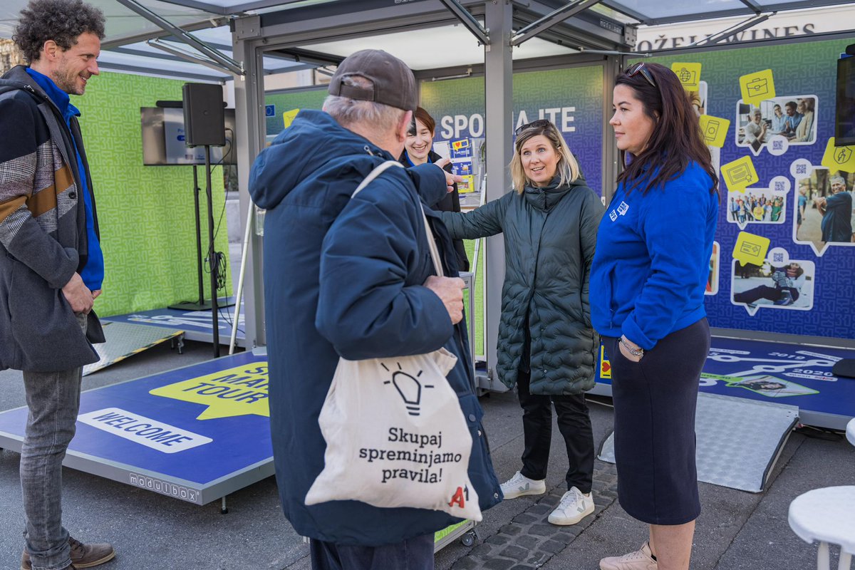 EU_Growth's tweet image. And that's a wrap from Ljubljana  🇸🇮

We had a great time chatting with visitors yesterday at our #SM30Tour stand in Pogačarjev trg  🎙️

If you're  curious to learn more about the 🇪🇺 Single Market, head to our website  👇
europa.eu/!DWRQxQ

#SingleMarket30