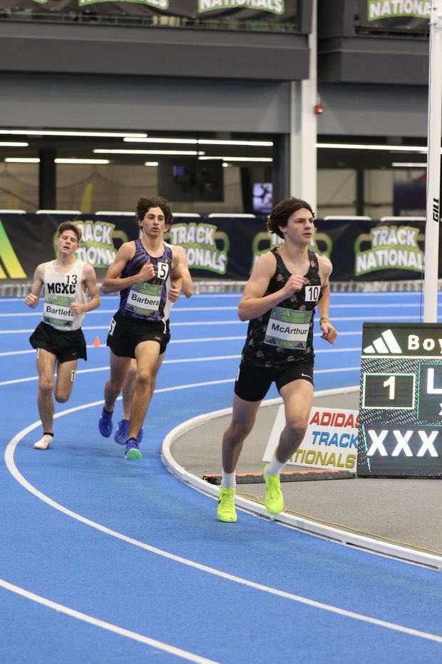 amac0914's tweet photo. Had a great time at Adidas Nationals running a 9:43 full 2 mile in a tough race. Can’t wait to get after it this spring outdoors. https://t.co/L0NRBoMRVr