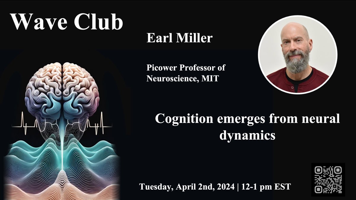 We are beginning an online monthly seminar series on traveling waves of neural oscillations where we will explore new findings and methods with experts in the field. We can’t wait to kick off our first seminar on April 2nd at 12-1p ET with Earl Miller @MillerLabMIT