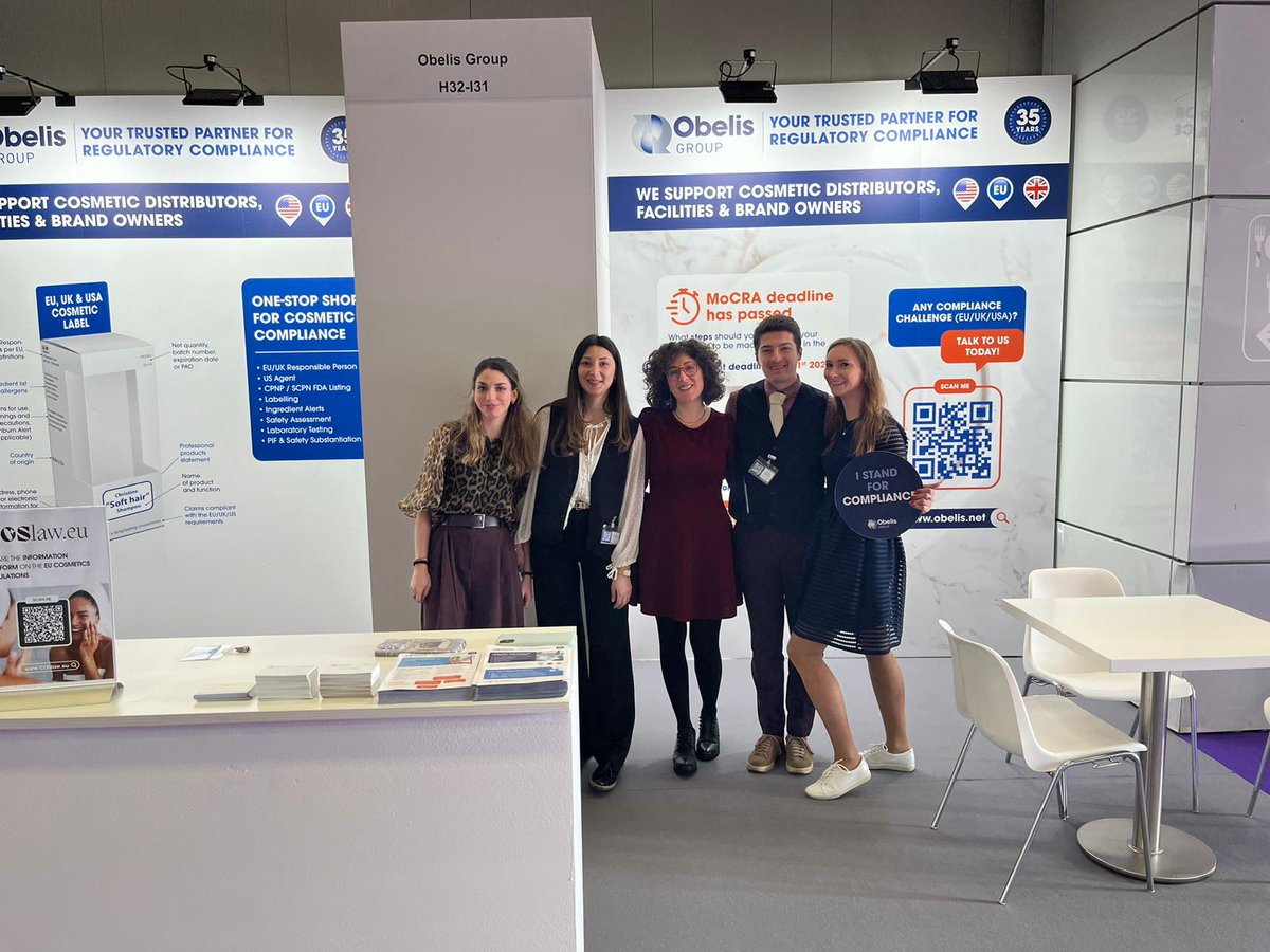 🎉Our Obelis Group team is ready to welcome you at Cosmoprof Worldwide Bologna and answer your questions! 👨‍💼 Schedule a meeting -> lnkd.in/eAakbpeb ⚠Tomorrow's the day for our exclusive networking event at the booth -> lnkd.in/eCX-hrtC #cosmoprofbologna