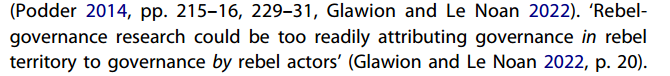 Academic moment of bliss: when one of the greats on whose 1976 seminal work you based your thesis, in 2024 now cites your work and with actual quote of your core tenet :) Read N Kasfir @UMassD doi.org/10.1080/136982… cited article: doi.org/10.1080/095923… In great company ->tag