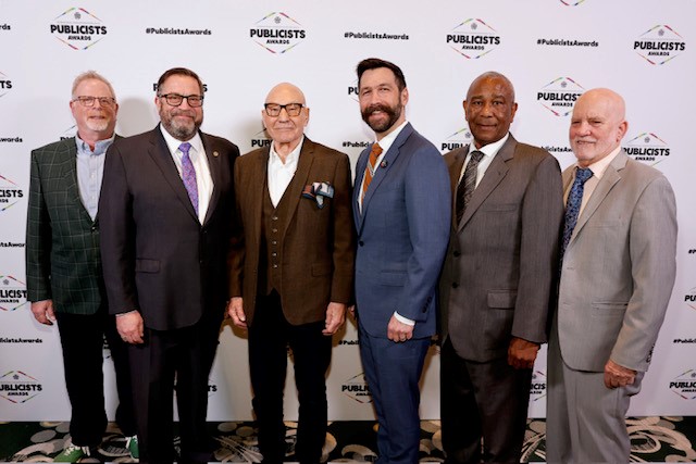 It was an honor to join IATSE Local 600 and ICG Publicists at the 61st Annual ICG Publicist Awards as they presented the Television Showperson of the Year Award to the multitalented @SirPatStew. Very well deserved!