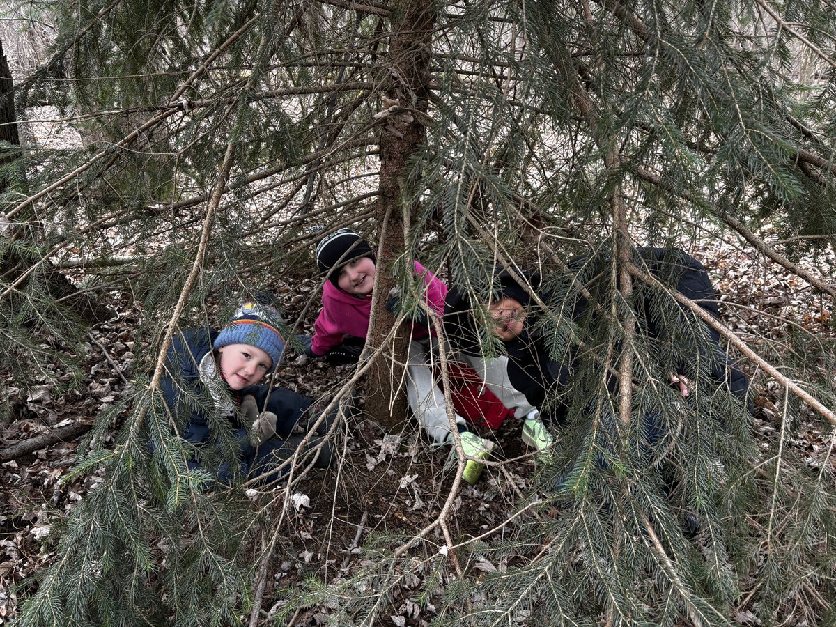 We loved building forts and reading in the woods with our forest friends from Dragonflies Discovery Preschool! <a href="/WaukazooWO/">Waukazoo Elementary</a>