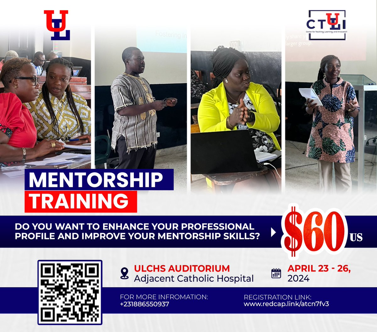 Become a certified Mentor! Sign up for a 4-day Mentorship course training designed for current and aspiring teachers & leaders. The course will build the needed capacity using tools and knowledge to become an impactful mentor. Link: redcap.link/atcn7fv3 #mentorship #ctli