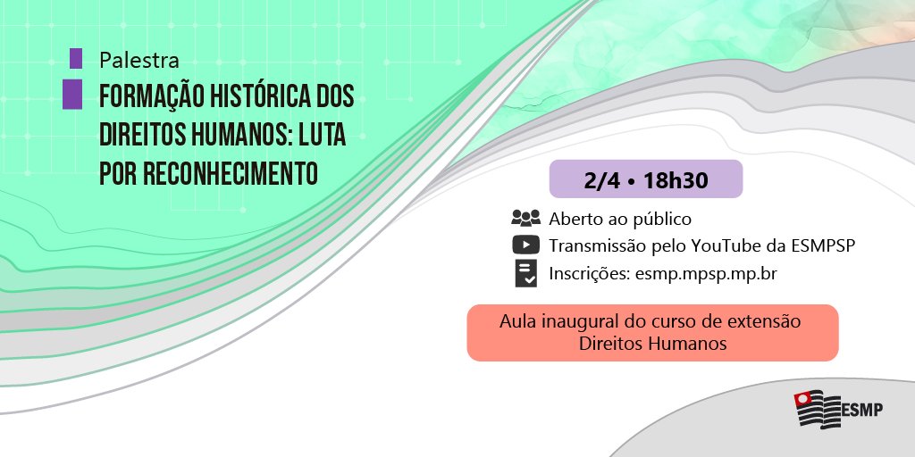 Escola Superior do MPSP tweet media