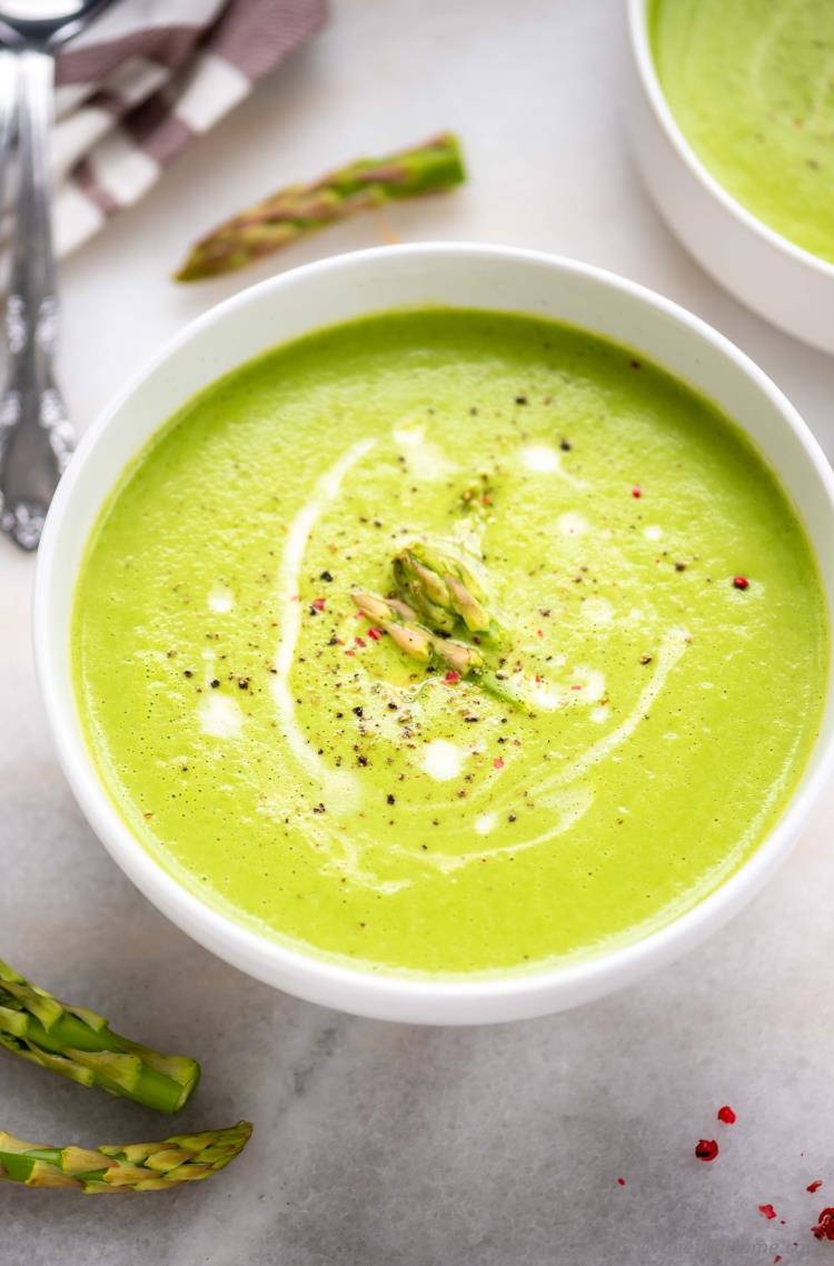 chefdehome's tweet photo. Asparagus Soup
👉https://t.co/i1OItREoA9

Creamy Asparagus #Soup, flavorful with hint of spices and velvety without creams. Only 35 minutes start to finish, this soup is perfect for chili night #dinner. #recipes https://t.co/0TicWKljH2