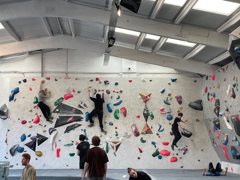 Our Year 9’s have completed their NIBAS Award today with a visit to @redgoatclimbing the pupils loved the experience @NICASClimbing #bouldering #climbing #redgoat #outdooreducation #experentiallearning
