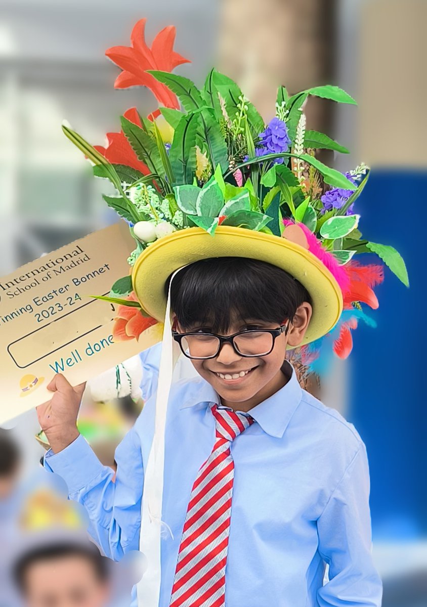 🐰🐥A very Happy Easter to all!! Today our primary children celebrated with an Easter Bonnet Parade and wore the most spectacular bonnets!! #easterbonnetparade #easterholidays #internationalschoolmadrid