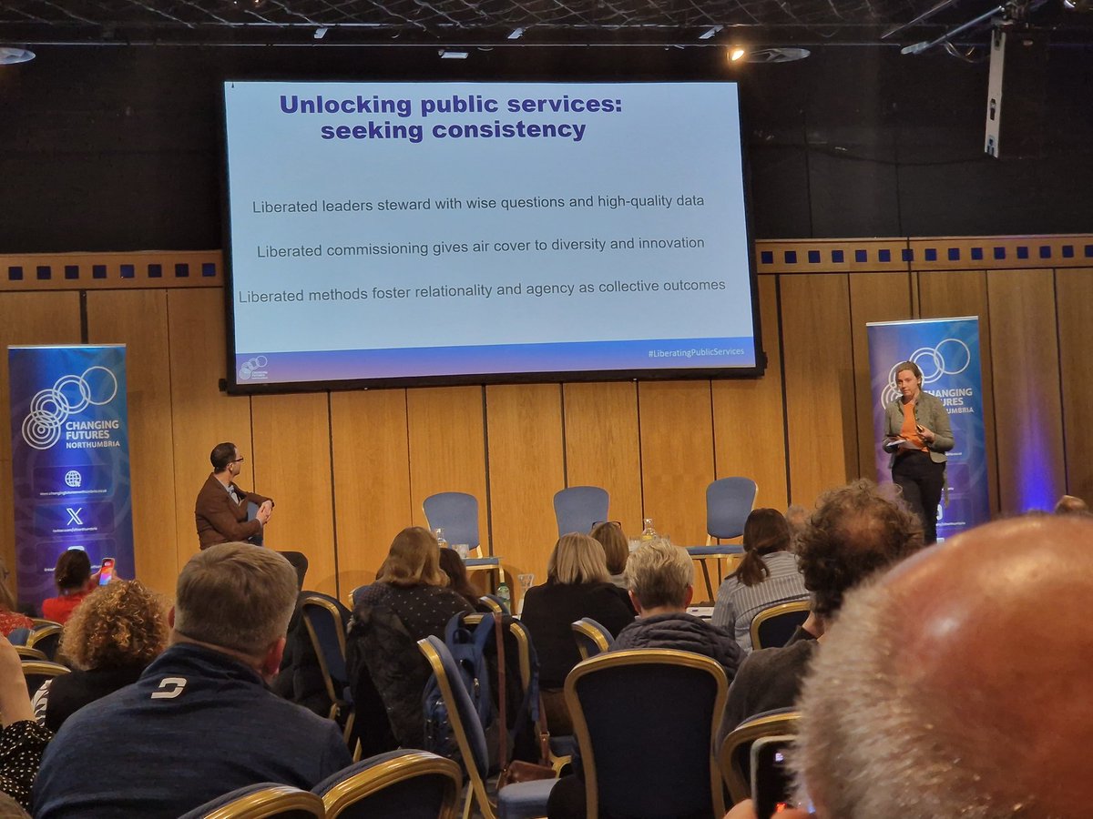 Unlocking public services... desperately seeking consistency. Great summary from Hannah Hesselgreaves #LiberatingPublicServices