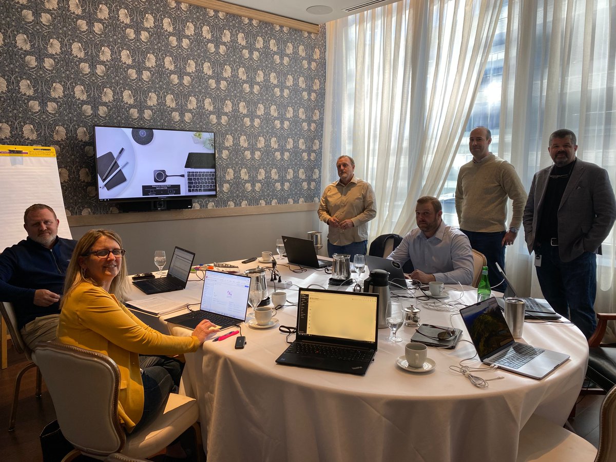 Our ELT team was offsite this week at their strategic planning session, bringing synergy and strategic topics to the table that will support and align with our business goals. We look forward to what's to come in Q2! #redefiningexcellence