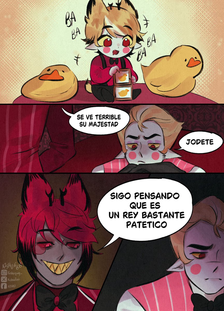 KishuuToo's tweet photo. Lucifer y su ansiedad al ser padre por segunda ocasión 

(4/??) 

#radioapple #LuciferHazbinHotel #alastorhazbinhotel https://t.co/P4TElxazN3