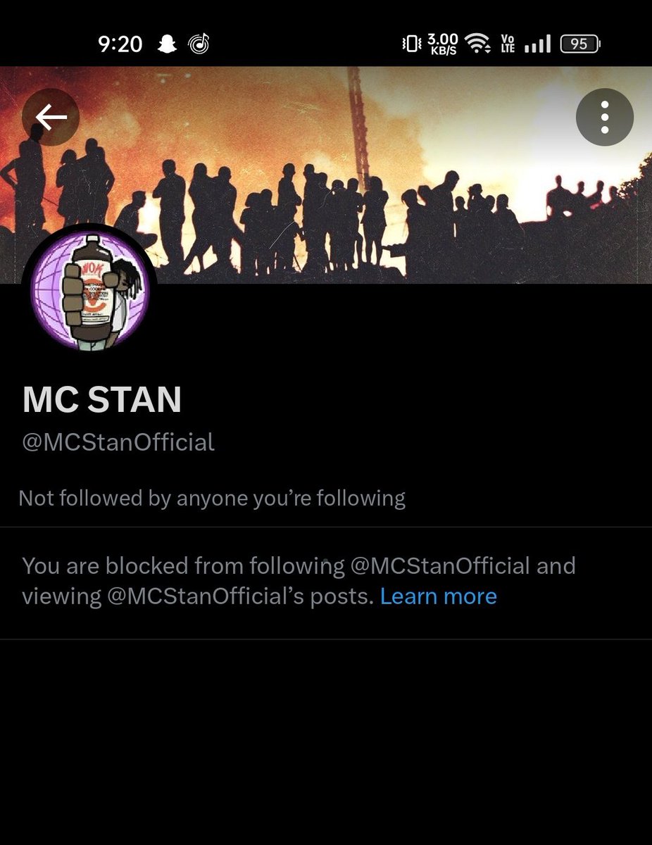 BC 😭💔

#MCStan ending tak hai 🙈🙈

Shayad TT pe first handle hu jo appa se block huaa hu 😭😭

#MCStan #MitraMandal #StannyArmy