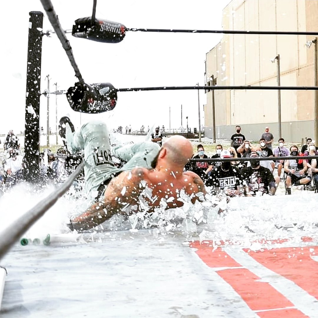 theirondemon's tweet image. TOS throwback @GCWrestling_