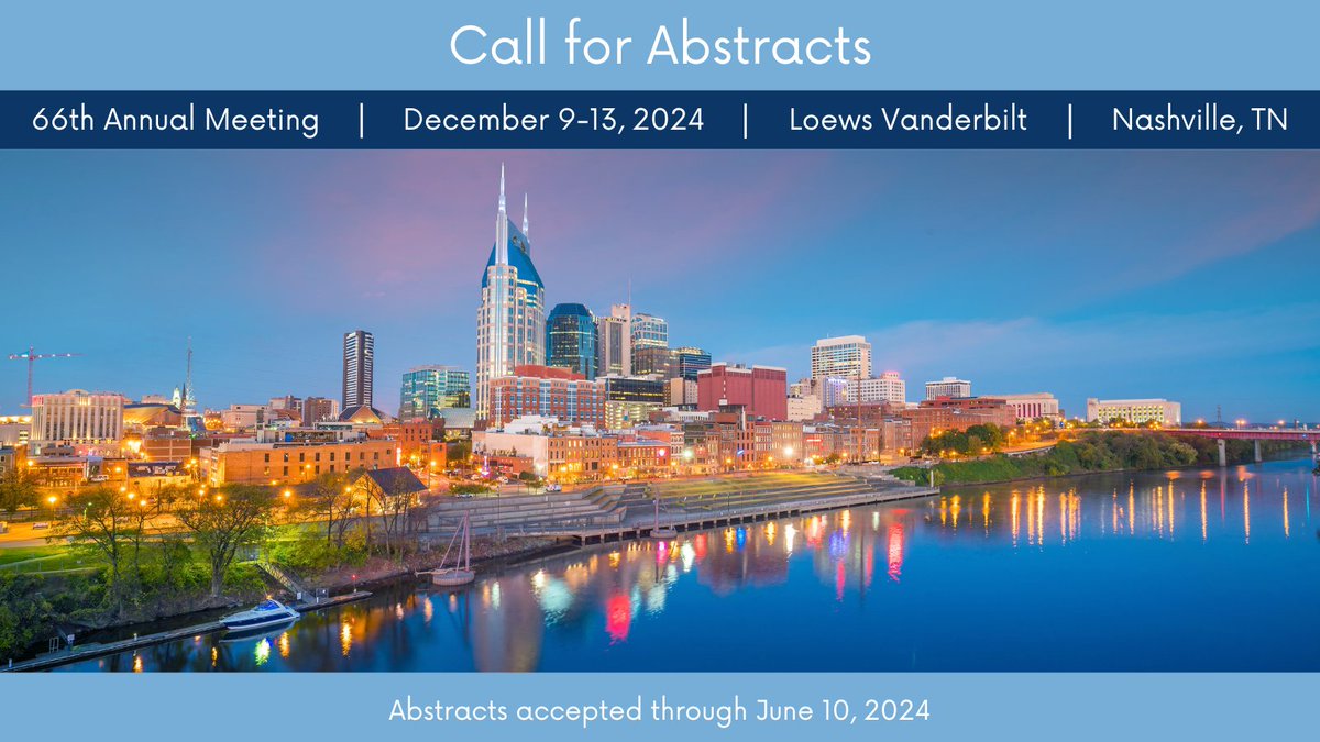 Residents! Seize the opportunity to showcase your work. Submit your abstracts today for our 2024 Annual Meeting in Nashville. Share your insights and discoveries with fellow residents and experts alike. bit.ly/430n5Yl #SOMOS2024