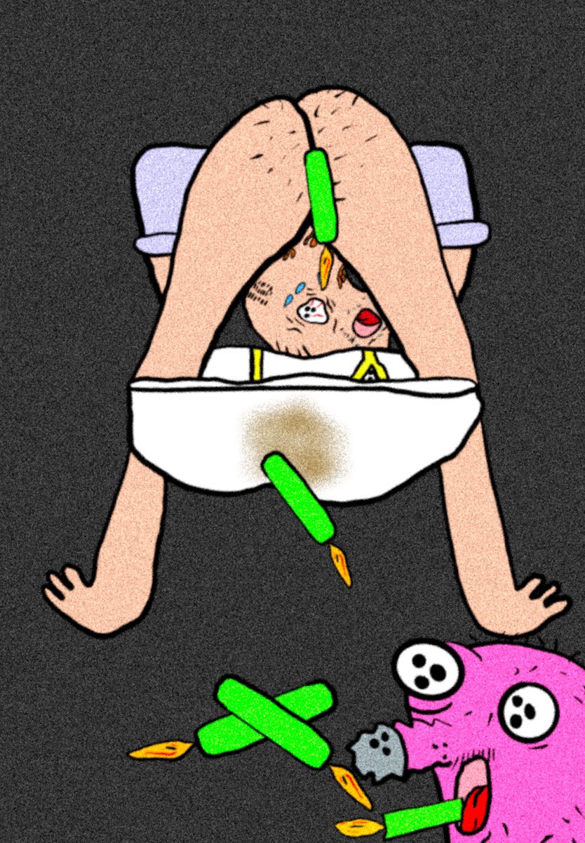 He just keeps on pushing out those green candles.