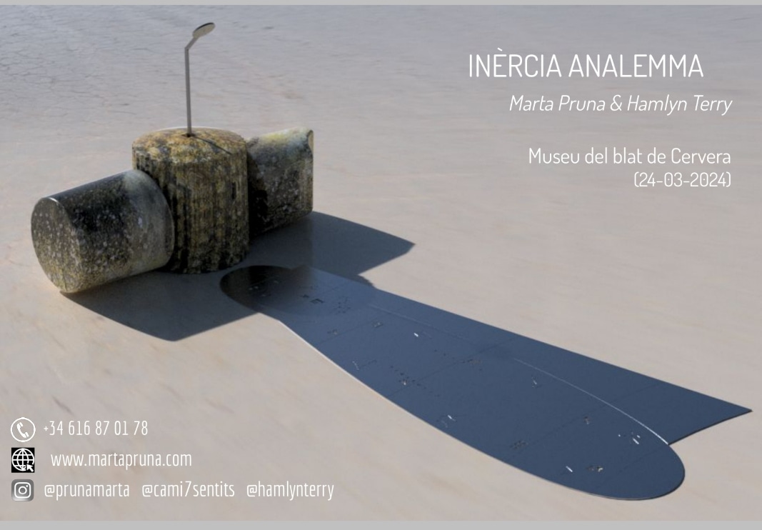 museudecervera's tweet photo. "Inèrcia analema"
Per Marta Pruna + Hamlyn Terry
@PrunaMarta

‼️Inauguració: 
Aquest diumenge, 24 de març, 
12 h.
Museu del Blat de Cervera

@paeriacervera 
@patrimonigencat https://t.co/ST346byl9Q