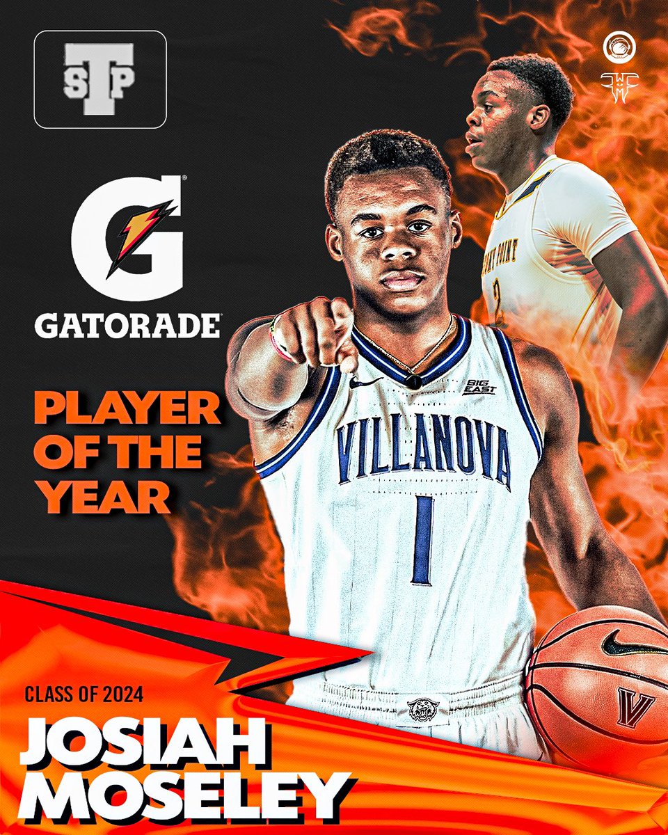 Boom, & just like that, we would like to announce your 2023-2024 Gatorade POY: @Josiah_Moseley0 For the first time in @RoundRockISD history we have a @Gatorade POY! Josiah has earned this! Has worked towards these opportunities! Congrats ✌🏾 #SomethinToProve 🐅🏀 @CoachToine_24