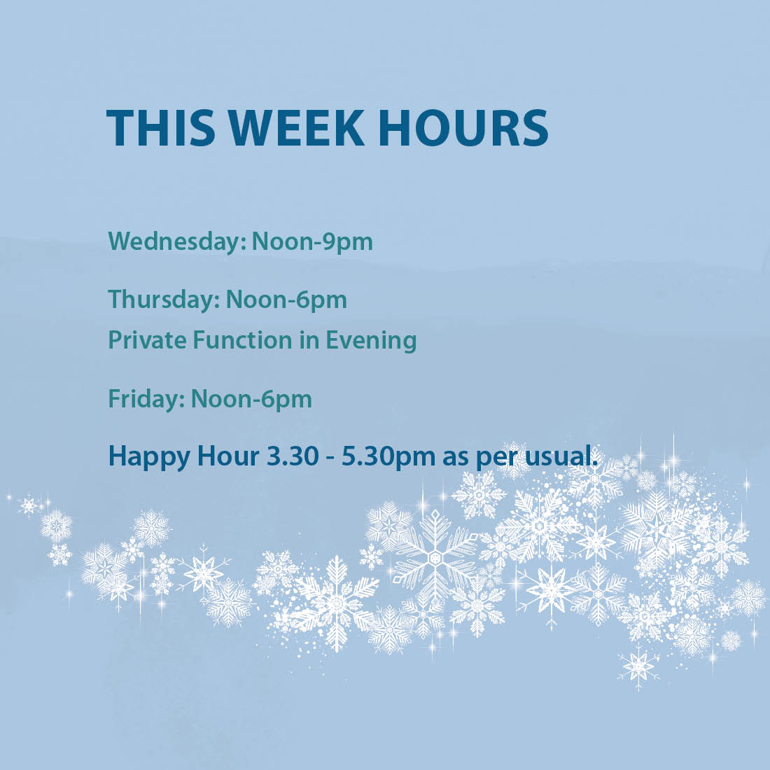 Lovely morning, one final patio afternoon?