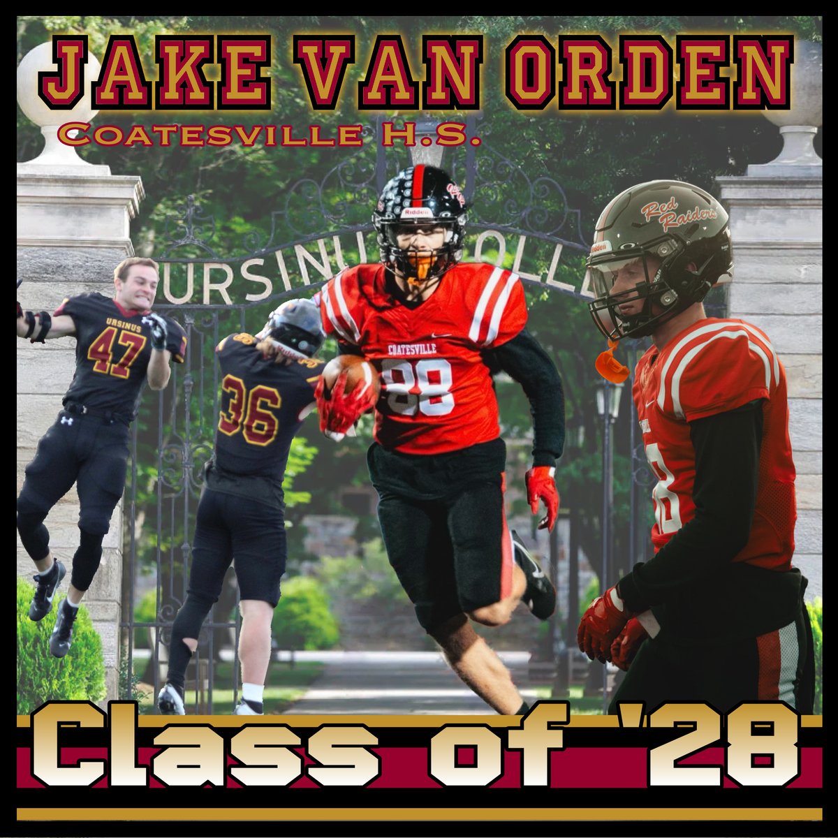 Welcome @jake_vanorden of @Football_Cville to the Urisnus Football Class of 2028! #WelcomeToTheBearsDen #UCFB131 hudl.com/athlete/o/1570…