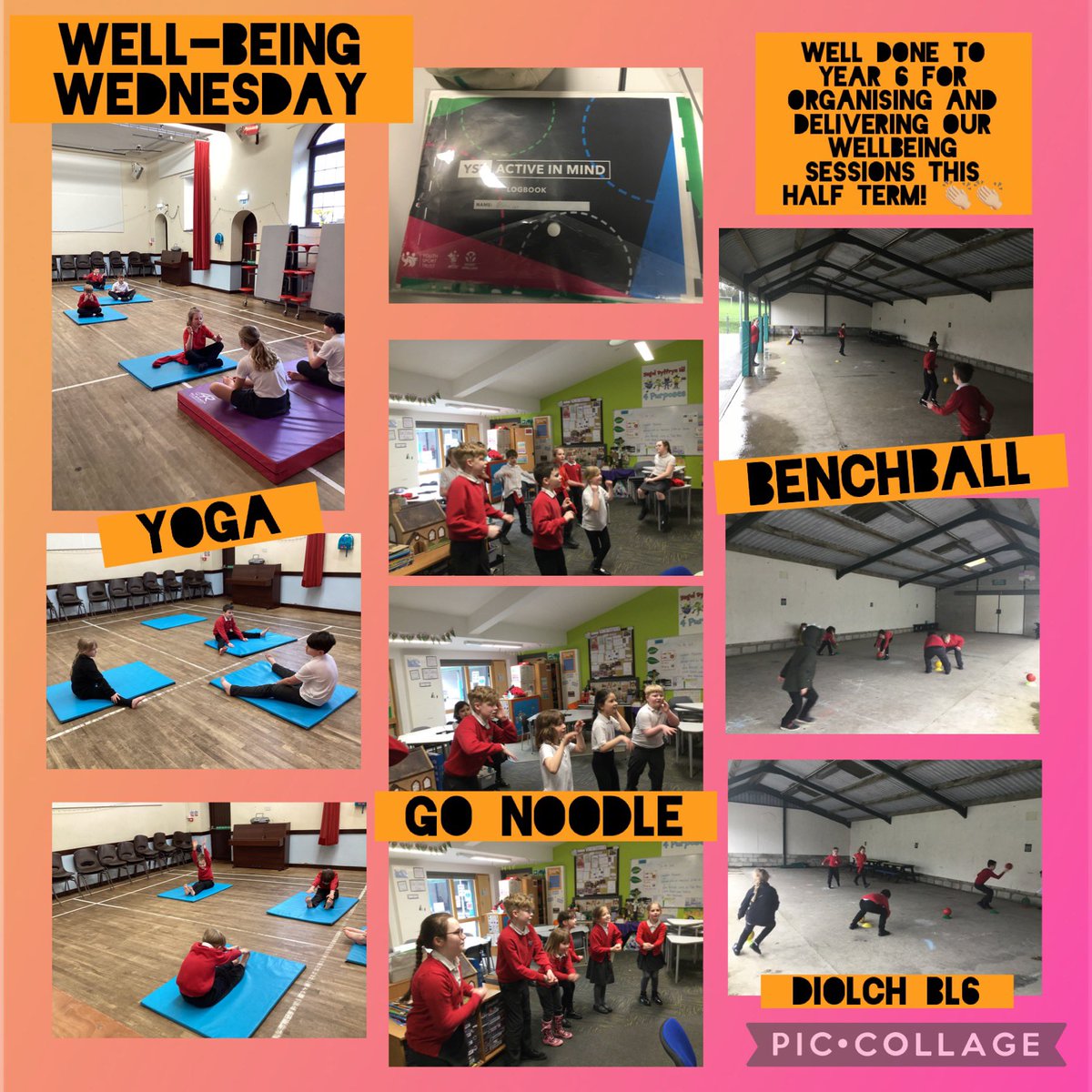 Another great wellbeing session led by our Youth Sport Leaders. @neildanns @YouthSportTrust #pupilvoice #activeinmind Year 6 have taken their roles as mentors very seriously and are gaining so much from this fantastic program. Da iawn chi👍🏼@neildanns