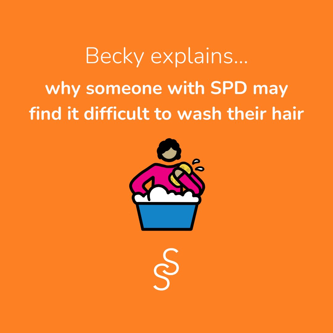 Have you wondered why someone with SPD may find it difficult to wash their hair? Use the link below to watch Becky explain why - youtube.com/watch?v=dC7bFY…