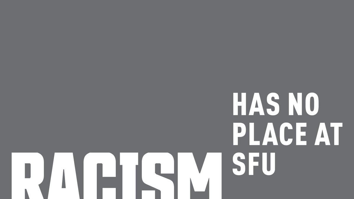 Today SFU recognizes the International Day for the Elimination of Racial Discrimination. On this and every day, let’s stand together against racism and create an equitable, diverse and inclusive space where all feel welcome, safe, accepted and valued. ow.ly/AFSf50QVXVa