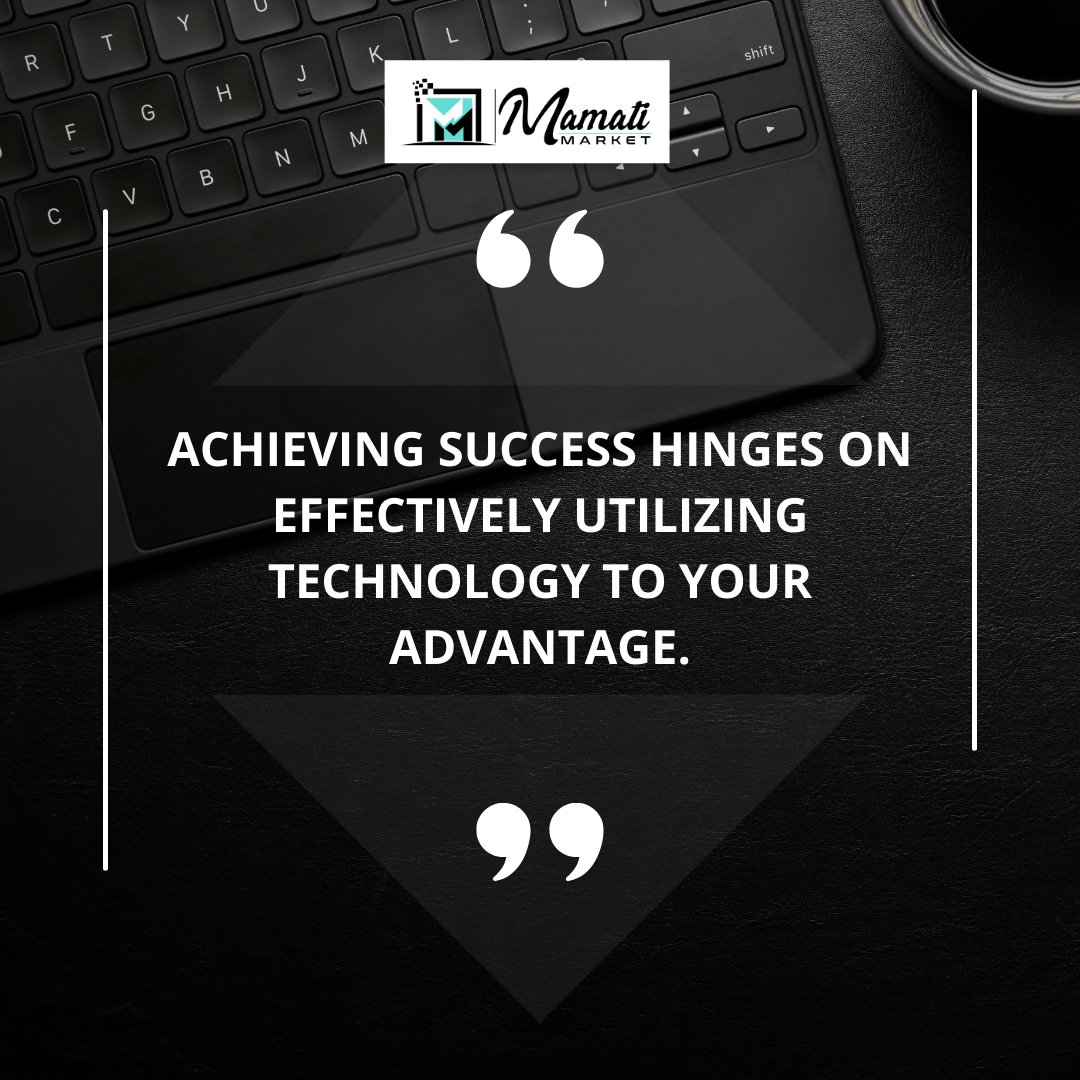 Mastering technology is the key to unlocking success. 🚀

#MamatiMarket #WeMakeDigitalSexy #sellonline #wfh #workfromhome #digitalgoods #shopnow #onlinemusic #paintings