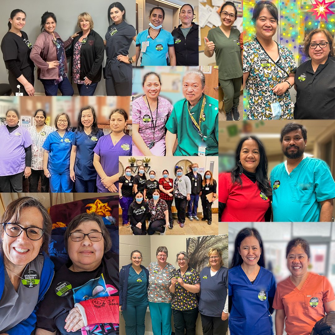 Nurses &amp; health-care professionals in for-profit nursing homes across Ontario are demanding that the corporations who own the homes invest in staffing ratios &amp; wage parity! Help staff provide the safe, timely and appropriate care that vulnerable residents deserve! #CareNotProfit