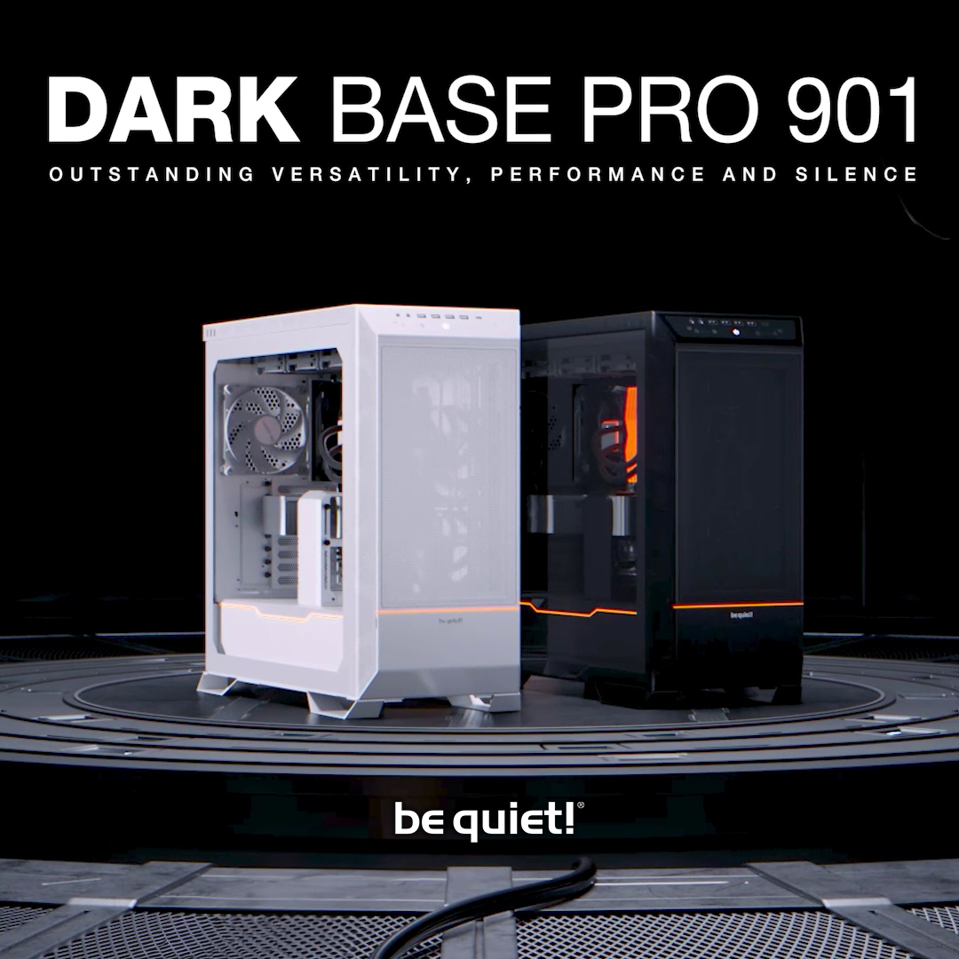 bequietofficial's tweet photo. Dark Base Pro 901 White offers all functions enthusiasts could wish for in a high-end case.

#DarkBasePro901 #DarkBasePro901White #PCCase #HighEndCase #EasyHandling https://t.co/4nb62vHDxK