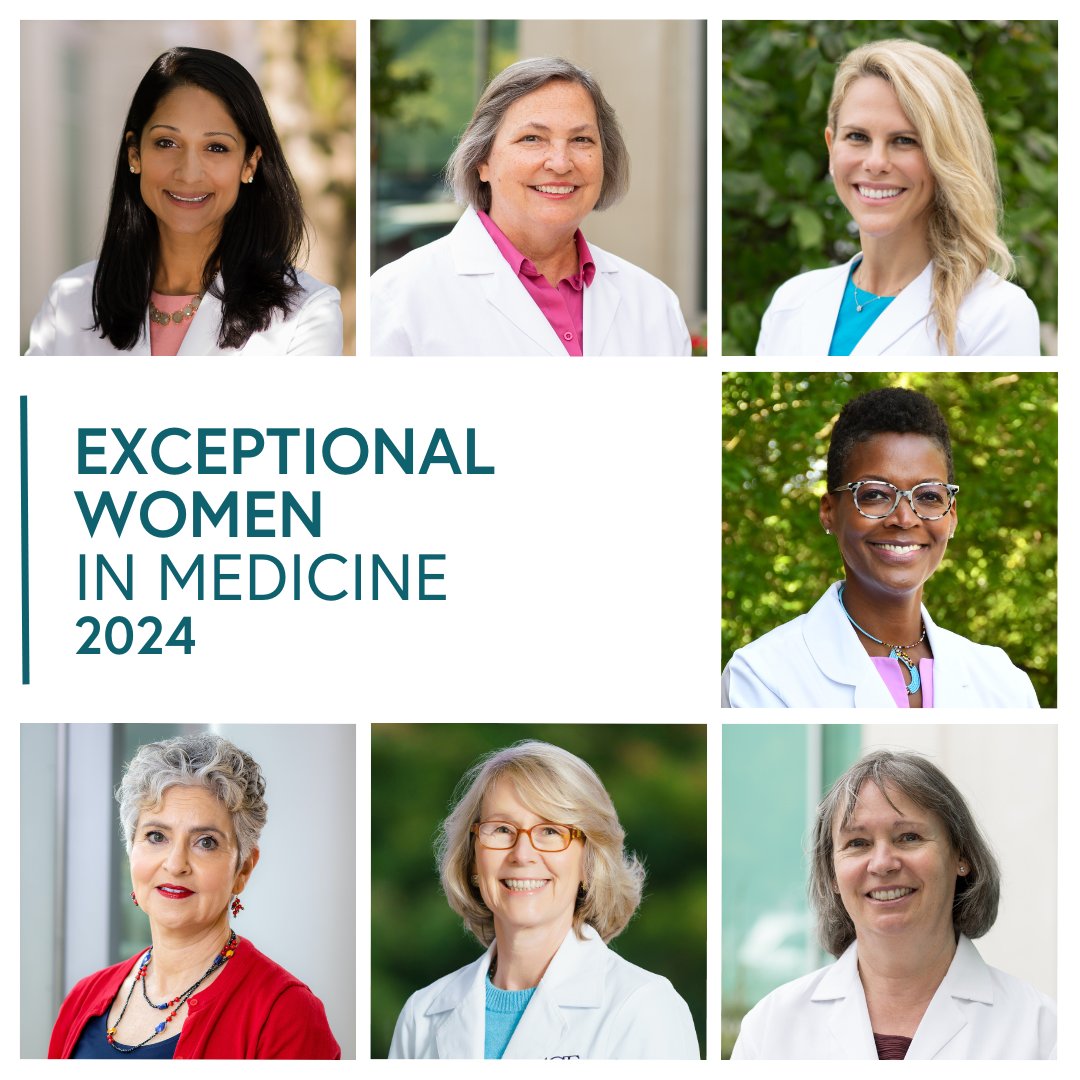 Congratulations to the 7 incredible physicians who were recognized as Exceptional Women in Medicine by @CastleConnolly! Learn more: bit.ly/4csnl76