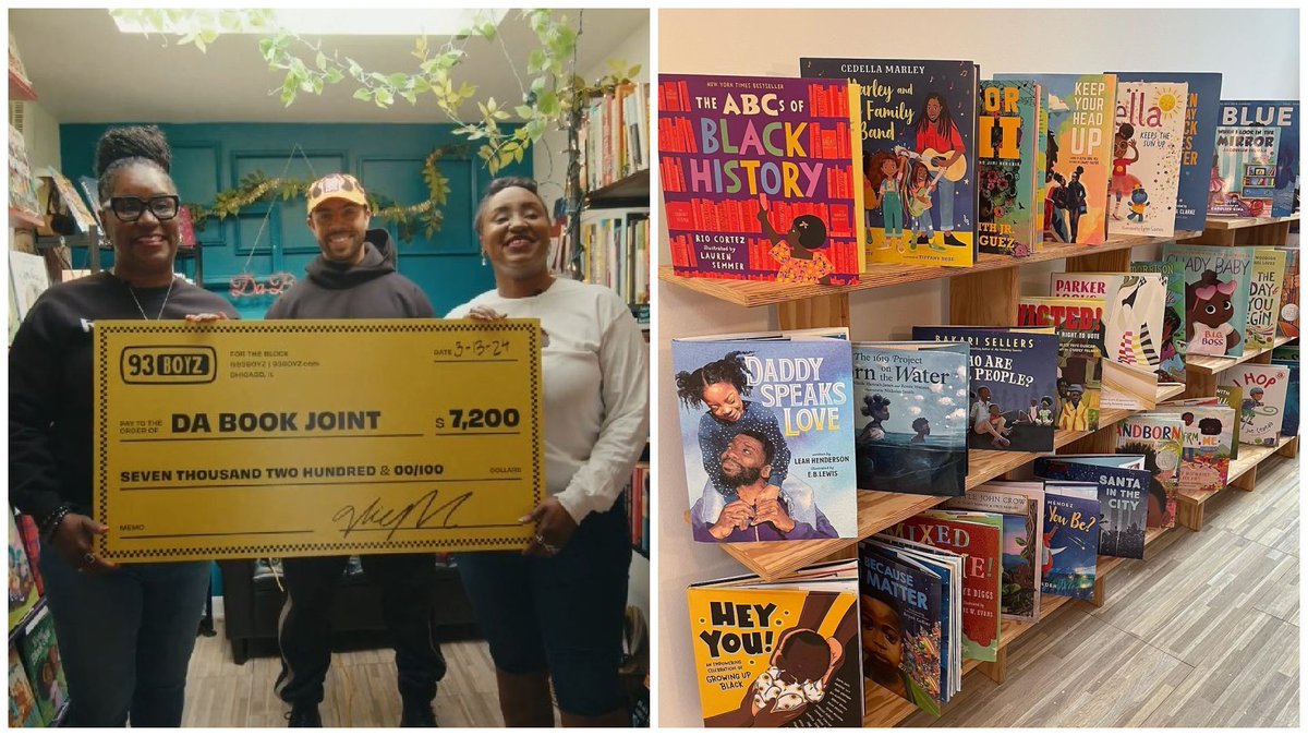 Rapper Vic Mensa surprised Da Book Joint with a check to cover a year's rent. buff.ly/4crwexr
