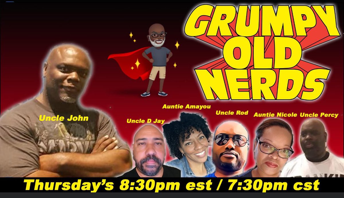 X-Men 97, The Ones Who Live, The Acolyte…if your nerd flag stood at attention with these three phrases Check out Grumpy Old Nerds, tonight at 8:30est/7:30cst