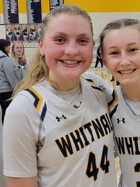 Our @whitnallgbball girls are rolling! @ella_koch07 11.5 ppg/ 9.1 rpg/ conference leading 3.3 apg! First team all conference, all state academic team and a soccer player too! Ella is ready to explode this @AAU_Basketball season! Congrats Ella big season! @WIPGEGirls