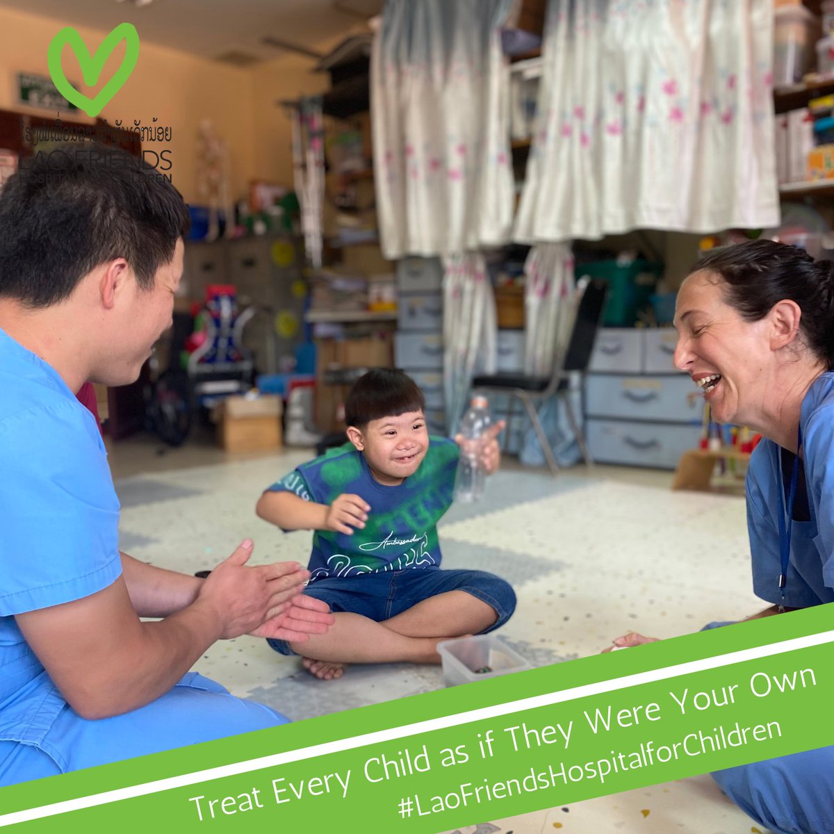 fwabnyc's tweet photo. 💚 World Down Syndrome Day 💚 

LFHC provides the only free development clinic in Laos. This clinic offers treatment and support to children with a variety of developmental delays, Down syndrome, autism, and cerebral palsy. 💚 https://t.co/Zx3ZDJV4Ji