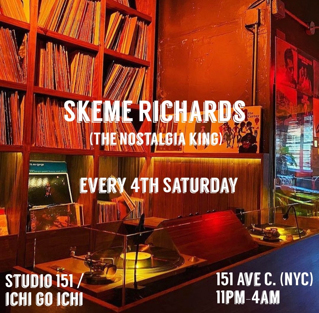 Back in the New York mix Saturday night at my monthly.