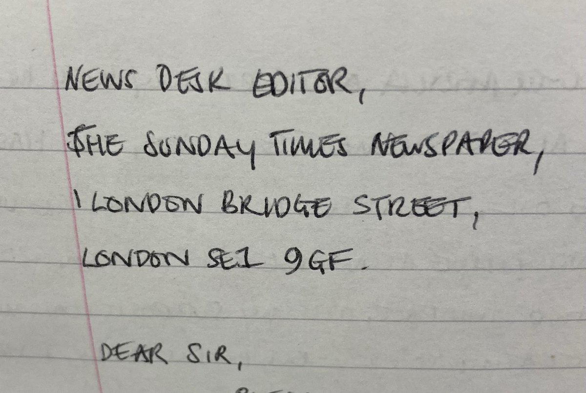 I am so bored of a world in which people still - still!!! - assume that news editors are male. A gentle reminder that women can do….anything!