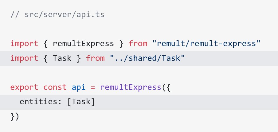 sitnikcode's tweet image. Wow, @RemultJs is amazing. Finally, the JS lib to make startup prototype in 20 minutes.
You define model schema, backend automatically get all CRUD REST/GraphQL API, client got API to request data, both have validations, live updates via WS.
github.com/remult/remult